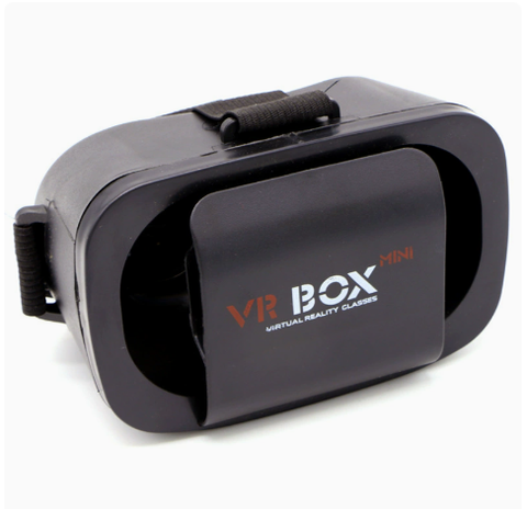 VR Box Headset for Smartphones, 3D Virtual Reality Glasses with Immersive Audio & 360° Video Experience