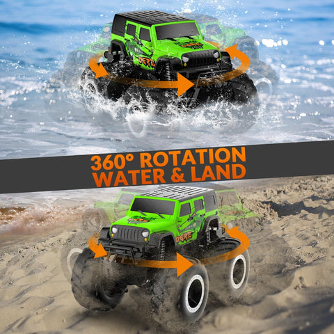 All-Terrain Amphibious RC Monster Truck Car