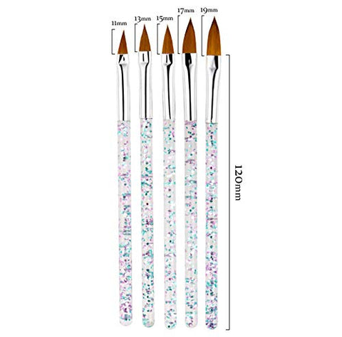 31pcs Nail Art Brushes, Nail Art Tool Set, Dotting Tools, Dust Brush, Striping Brushes for Long Lines, Drawing Pen For Gel Polish Design supply