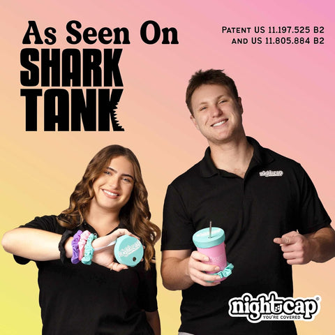 Nightcap Drink Cover Scrunchie- The Reusable Drink Spiking Prevention Scrunchie As Seen on Shark Tank