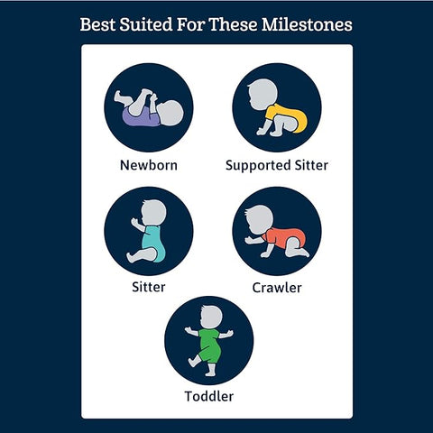 Gerber Baby 8-Pack Short Sleeve Onesie Bodysuits