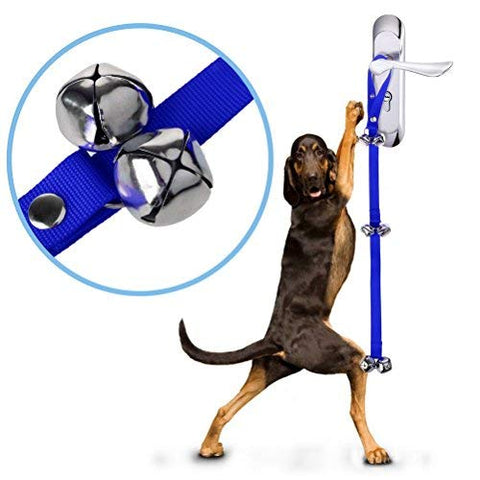 Dog Training Potty Door Bells Blue 3 Level Adjustable High Quality Durable