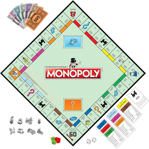 Family Board Game Monopoly 2 to 6 Players
