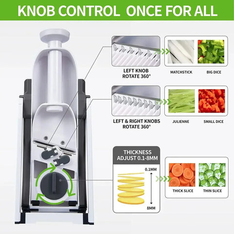 Multi Vegetable Chopper Potato Slicer