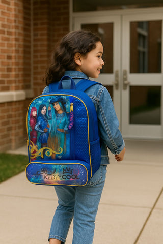 Wickedly Cool Kids Unisex Backpack 16" School Backpack