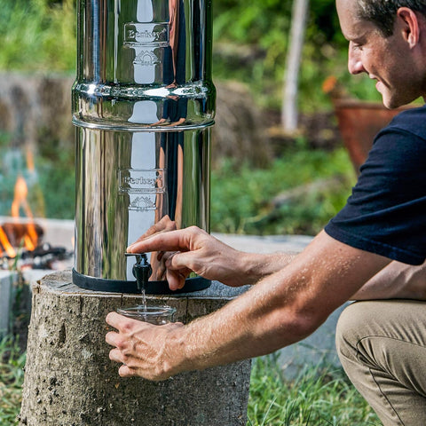 Travel Berkey Gravity-Fed Water Filter Enjoy Potable Water While Camping, RVing, Off-Grid, Emergencies, Every Day at Home