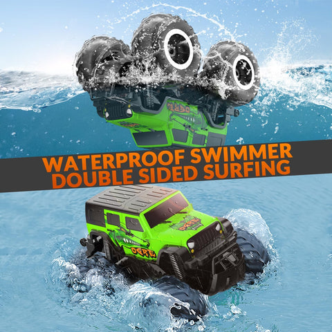 All-Terrain Amphibious RC Monster Truck Car