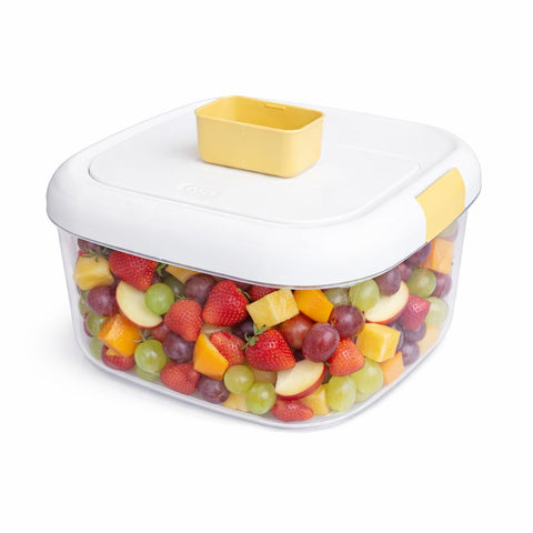 Clear Airtight Storage Container with Scoop – Large Capacity Multi-Use Organizer for Rice, Grains, Detergent