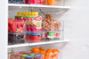 Set of 6 Refrigerator Organizer Clear Plastic Bins