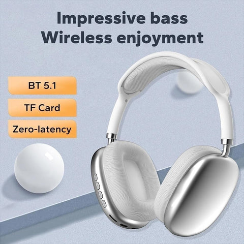 Bluetooth Wireless Max P9 Pro Earbuds with Hi-Fi Sound and Active Noise Cancellation