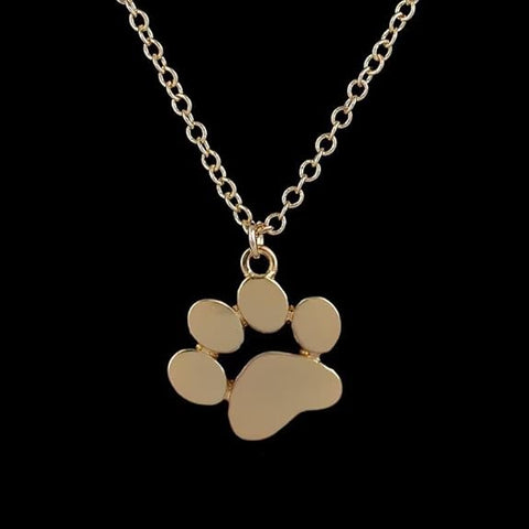 Pet Lovers Paw Necklace