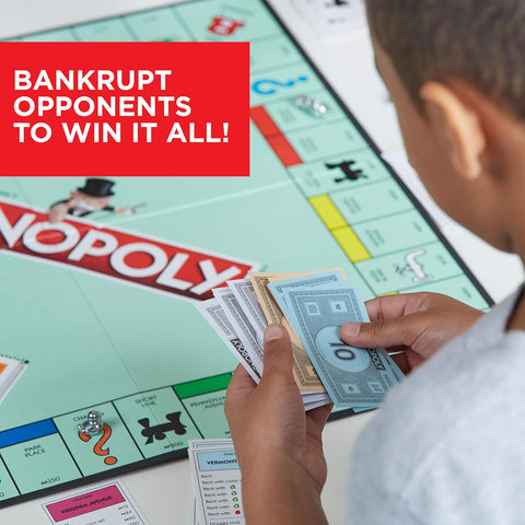 Family Board Game Monopoly 2 to 6 Players