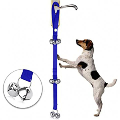 Dog Training Potty Door Bells Blue 3 Level Adjustable High Quality Durable