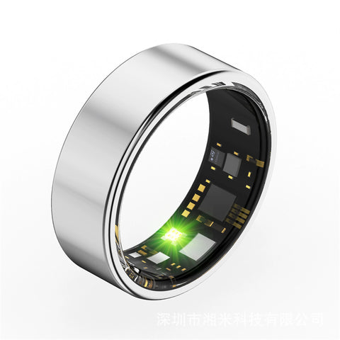 Smart Ring AI Fitness & Sleep Tracker, Waterproof Activity Monitor for iOS & Android with App Connectivity