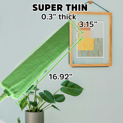 Retractable Gap Dust Cleaner Under Appliance Cleaning Tool