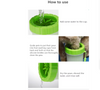 Easy Compact Portable Pet Paw Washer Cleaner