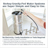 Travel Berkey Gravity-Fed Water Filter Enjoy Potable Water While Camping, RVing, Off-Grid, Emergencies, Every Day at Home