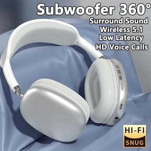 Bluetooth Wireless Max P9 Pro Earbuds with Hi-Fi Sound and Active Noise Cancellation