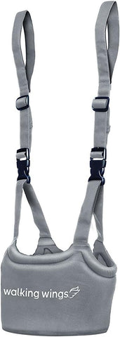 Upspring Baby Walking Wings Learn to Walk Assistant, Gray, Handheld Baby Walker Harness for Babies and Toddlers