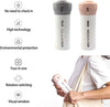 4-in-1 Smart Travel Bottles Set, Includes 4 Empty Reusable 40-ml Cosmetic Toiletry Containers for Shampoo, Soap, Lotions, Skincare, Makeup Products, Sanitizer