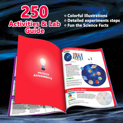 250+ Science Experiments Kits for Kids S.T.E.M Activity Educational Project