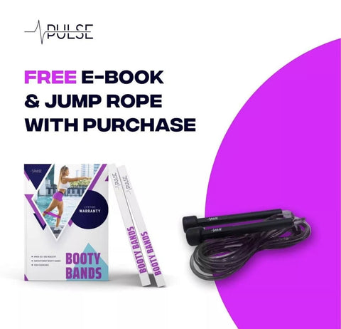 Pulse Athletics Booty Exercise Resistance Bands Set