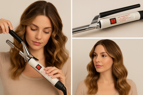 Classic Ceramic Curling Iron – 1/2 Inch Barrel for Defined, Long-Lasting Curls