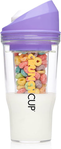 Crunch Cup™ – On-the-Go Cereal Tumbler | Single Pack (Assorted Colors)