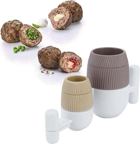 Non-Stick Stuffed Meatball Maker Molds