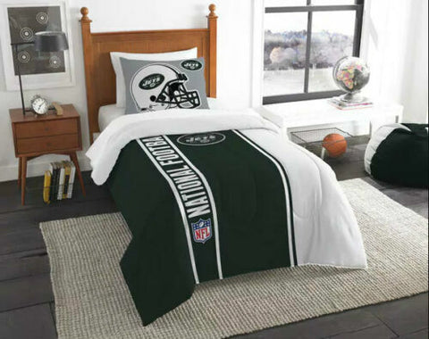 MLB & NFL Sham & Twin Comforter Bedding Set (Twin or Full)