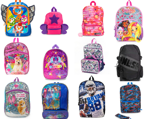 School Backpack with Free Crayola Set