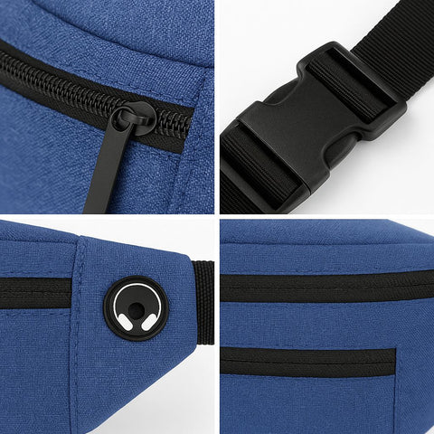 Lightweight Traveler Fanny Waist Bag - 6 Colors