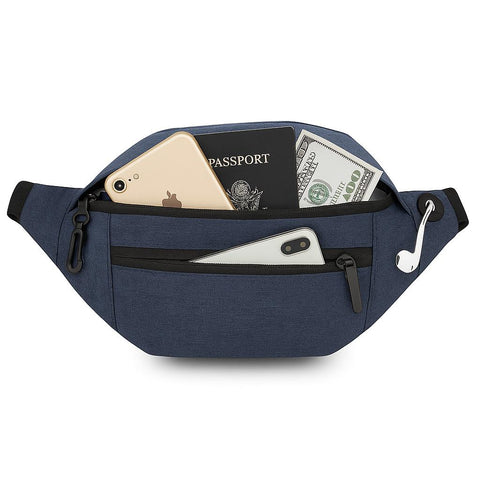 Lightweight Traveler Fanny Waist Bag - 6 Colors