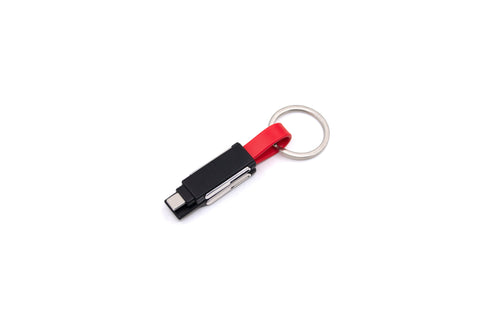 6-in-1 Keychain Charging Cable- Assorted Color