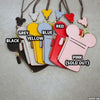 Theme Park Ticket Holder and ID Card Necklace - Assorted Colors