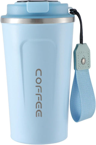 Double Wall Stainless Steel Vacuum Mug with LED Temperature Display