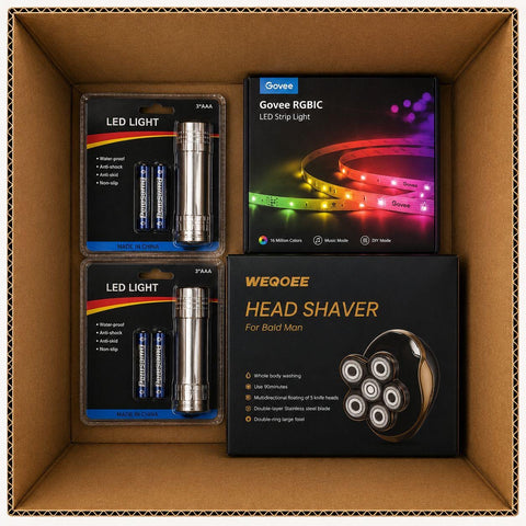 Mystery Electronics & Accessories Box