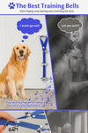 Before & After Training Bells – Pet Dog Training Bells- Stop Scratching, Start Ringing!