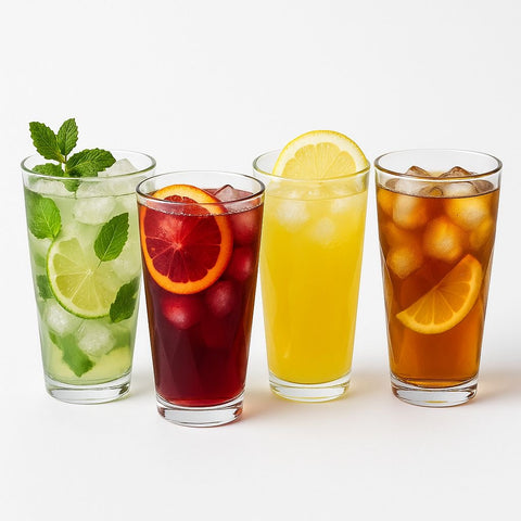 Epure Glass Cups Serverware Collection - Set of 4