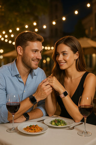 GEN TEK 6-Pack Watch Band Bundle – Mesh, Leather & Scrunchie Collection (42/44/45mm)