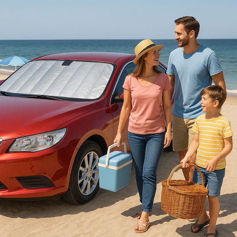 Magnetic Windshield Cover – Winter and Sun Protection for Your Car