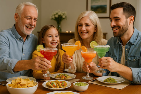 EPURE Misket “Firenze” Margarita 10 oz. Glass Cups Set (Set of 4)