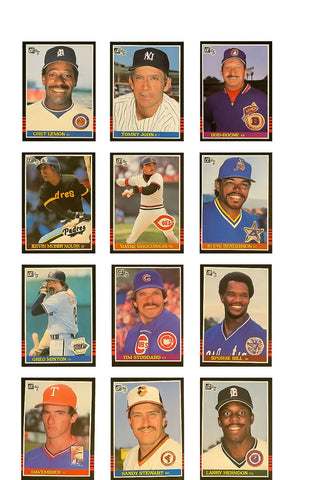 1985 Donruss Baseball Cards – Surprise 10 Pack Vintage Lot Random MLB Players Original 80s Collection