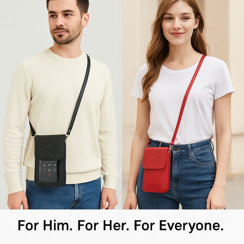 Cellphone Crossbody Touch-Screen Unisex Purse Wallet
