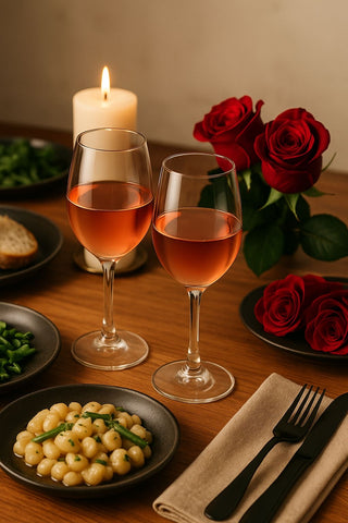 Epure Glassware – Superior 16.5oz Amber Wine Glasses Set of 4