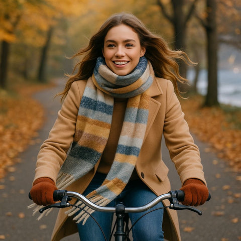 2-Pack Cozy Knit Winter Scarves – Random Color Selection