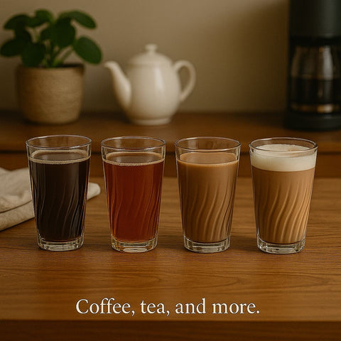 EPURE Onda Tumbler 16 oz. Cups (Set of 4)