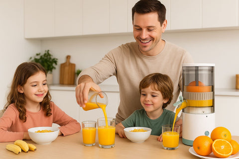 Fresh Morning Citrus Juicer – Compact Design for Everyday Healthy Living