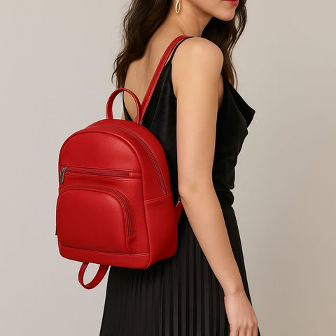 Genuine Leather Everyday Commuter Stylish Backpack