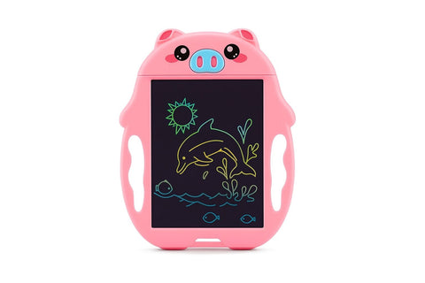 Animal-Shaped LCD Drawing Board for Kids – Reusable Doodle & Learning Pad